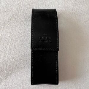 Tom Ford era Gucci Black Leather Lipstick Holder